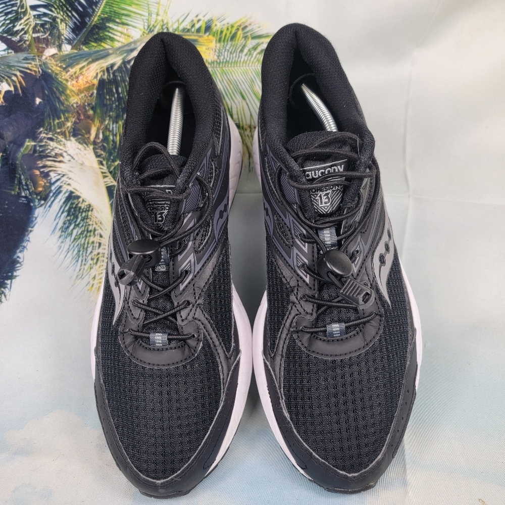 Saucony Cohesion-13 Women's Black Athletic Shoes Size 9.5 - Picture 3 of 10